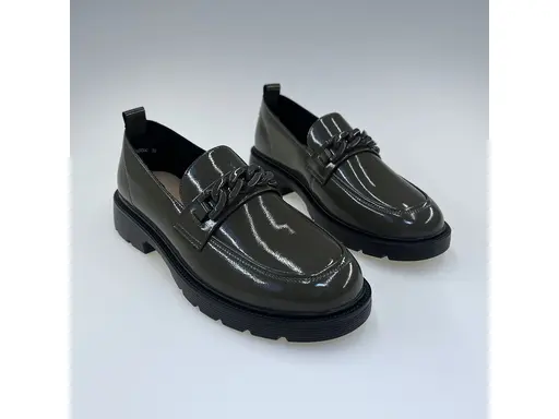 Dámske očarujúce zelené pohodlné mokasíny X4X480006C-51