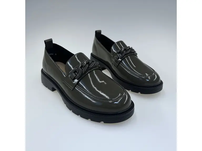 Dámske očarujúce zelené pohodlné mokasíny X4X480006C-51