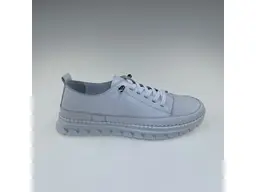 Dámske očarujúce biele pohodlné poltopánky 58C3375-10