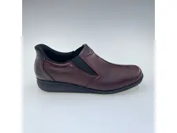 Dámske pohodlné bordové poltopánky 47253-35