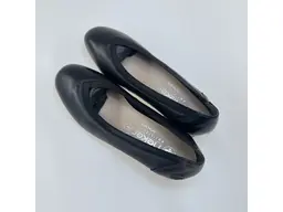 Dámske pohodlné širšie čierne lodičky 43452-00