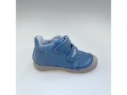 Detské celokožené svetlomodré poltopánky DD Step S082-61125B
