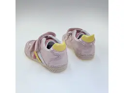 Detské celokožené ružové poltopánky DD Step S040-61252FM