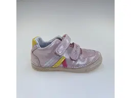 Detské celokožené ružové poltopánky DD Step S040-61252FM