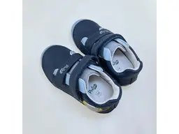 Detské celokožené modré barefoot poltopánky DD Step DA03-6-1716AM