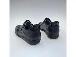 Dámske čierne širšie poltopánky Rieker 47264-00