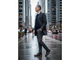 Pánske hnedé širšie poltopánky Rieker 05211-25