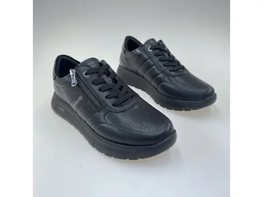 Dámske čierne širšie poltopánky Remonte D2V03-00