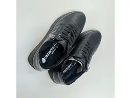 Dámske čierne širšie poltopánky Remonte D2V03-00