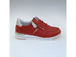Dámske červené poltopánky Remonte R6705-33
