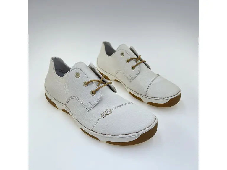 Dámske béžové poltopánky Rieker 55920-80