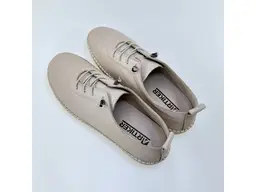 Dámske béžové kožené poltopánky Artiker 58C3070-15