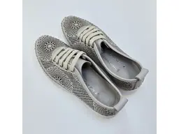 Dámske béžové kožené poltopánky Bombonella ASP729072K-L5-15