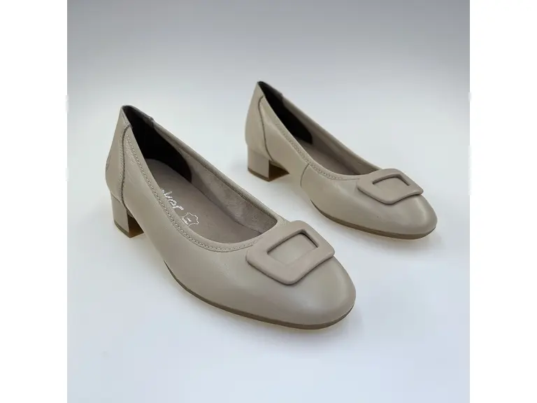 Dámske béžové lodičky Rieker 43453-62 – Elegancia v šírke H