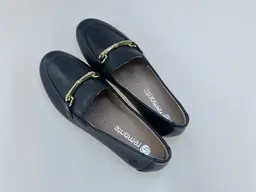 Dámske tmavomodré kožené mokasíny Remonte D0K13-14