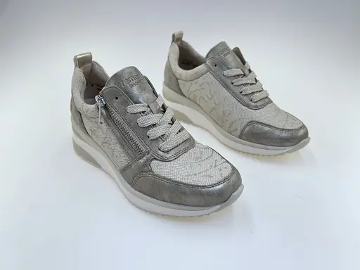 Dámske béžové poltopánky Remonte D2401-61