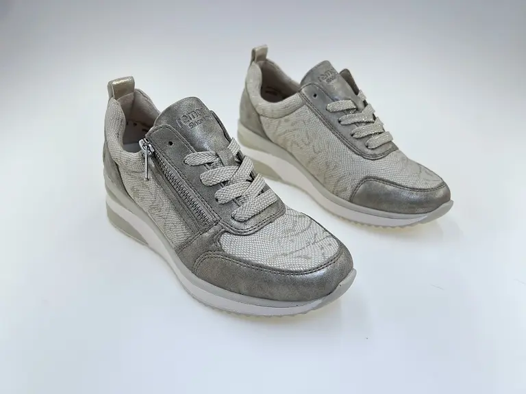 Dámske béžové poltopánky Remonte D2401-61