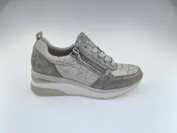 Dámske béžové poltopánky Remonte D2401-61