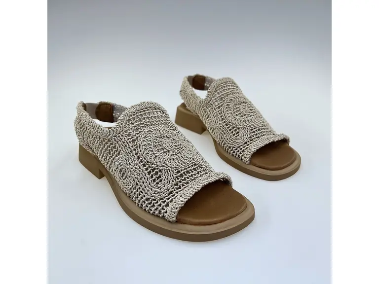 Dámske koženo-textilné sandále Bombonella 755.1420