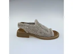 Dámske koženo-textilné sandále Bombonella 755.1420