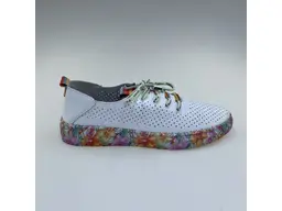 Dámske biele mäkučké kožené poltopánky Artiker 58C0444