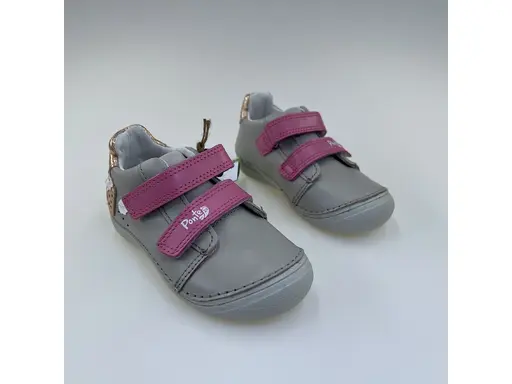 Detské mäkučké kožené poltopánky Ponte DA03-6-1429