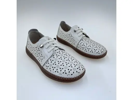 Dámske krásne béžové poltopánky X4X480015B-14