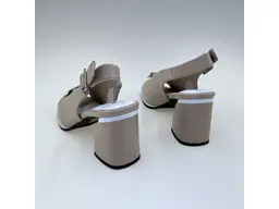 Dámske mäkučké béžové sandále 7QXS60020A-15