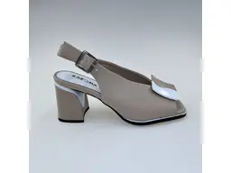 Dámske mäkučké béžové sandále 7QXS60020A-15