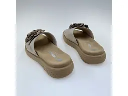 Dámske vsuvky Rieker V1562-62 – Béžový komfort s technológiou Antistress