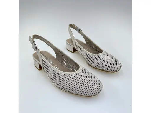 Dámske sandále Rieker 43458-60 – Béžová elegancia s technológiou Antistress