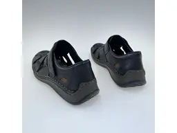 Pánske kožené sandále Rieker 05281-00 – Maximálny priestor a komfort