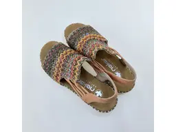 Dámske mäkučké sandále Rieker V1241-90 – Farebná radosť v každom kroku