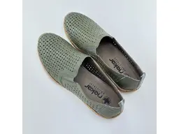 Dámske mäkučké kožené mokasíny Rieker N4251-52 – Letná ľahkosť a hravý dizajn