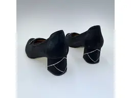 Dámske čierne kožené mäkučké lodičky K3722/5027JOB-60G