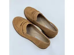 Dámske hnedé kožené mäkučké mokasíny K3712/GR-40