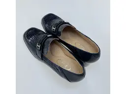 Dámske modré kožené mäkučké mokasíny K3697/4516-90