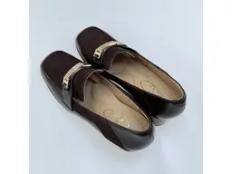Dámske hnedé kožené mäkučké mokasíny K3697Z/4516-40
