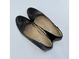 Dámske čierne kožené mäkučké lodičky K3477/3510M-60H