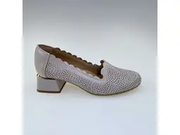 Dámske béžové kožené mäkučké poltopánky K3477/3510M-108-15