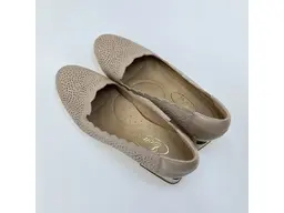 Dámske béžové kožené mäkučké lodičky K3477/3510M-15C