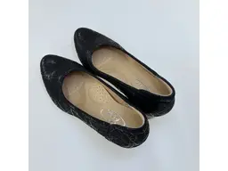 Dámske čierne kožené mäkučké lodičky K3624/5032-60M