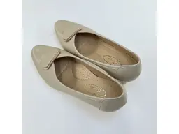 Dámske béžové kožené mäkučké lodičky K3722/5027JOB-15