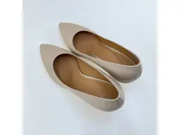 Dámske béžové kožené mäkučké lodičky A4767-15P