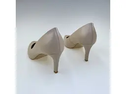 Dámske béžové kožené mäkučké lodičky A4767-15P