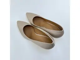 Dámske béžové kožené mäkučké lodičky A4933-15P