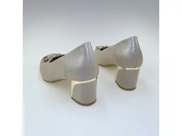 Dámske béžové kožené mäkučké lodičky ASPKX2885-15