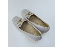 Dámske béžové kožené mäkučké lodičky ASPKX2915-15