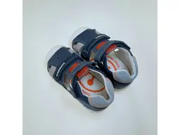 Detské modré pohodlné vzdušné sandálky 262123-A556-90