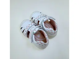 Detské biele pohodlné vzdušné sandálky 262107-B050-10